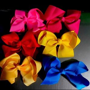 Hair bow lot